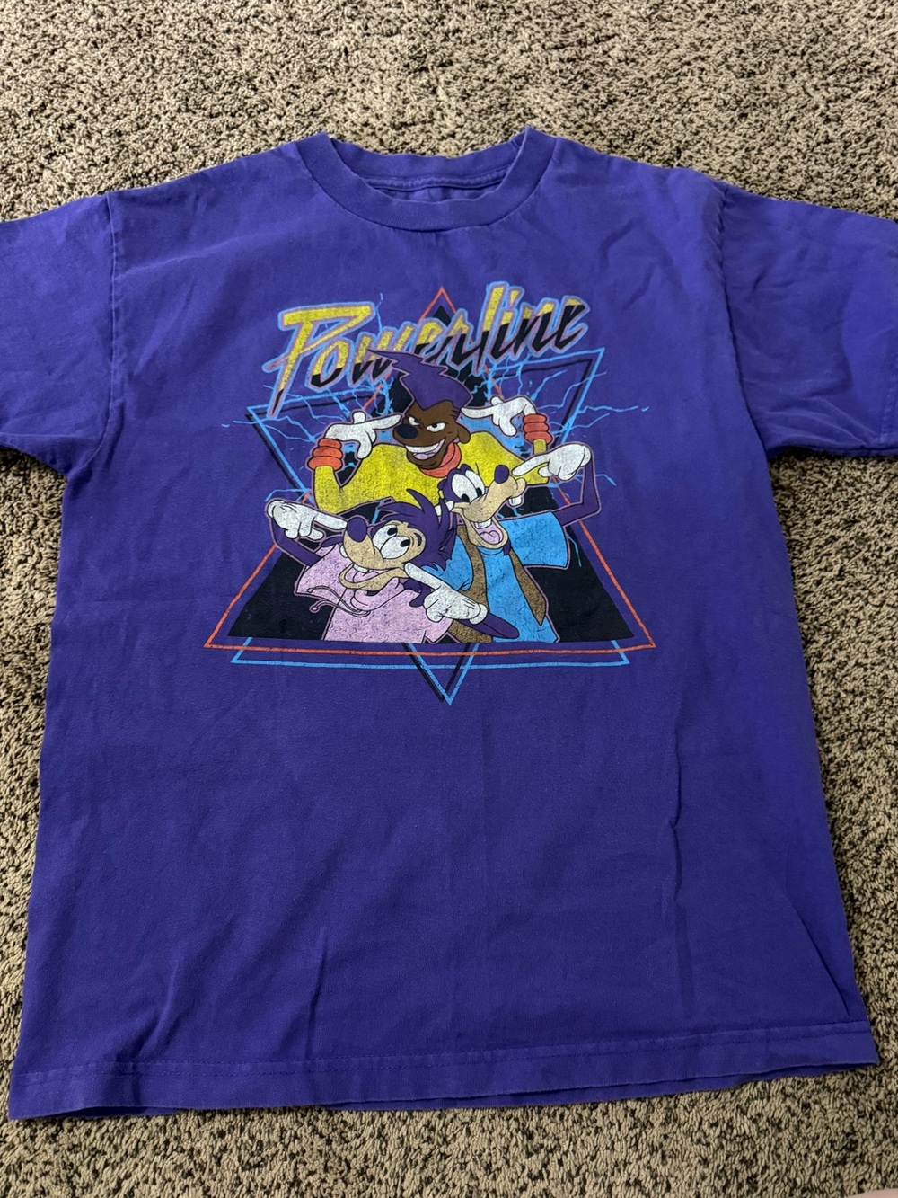 Vintage purple Nike power line shirt medium adult